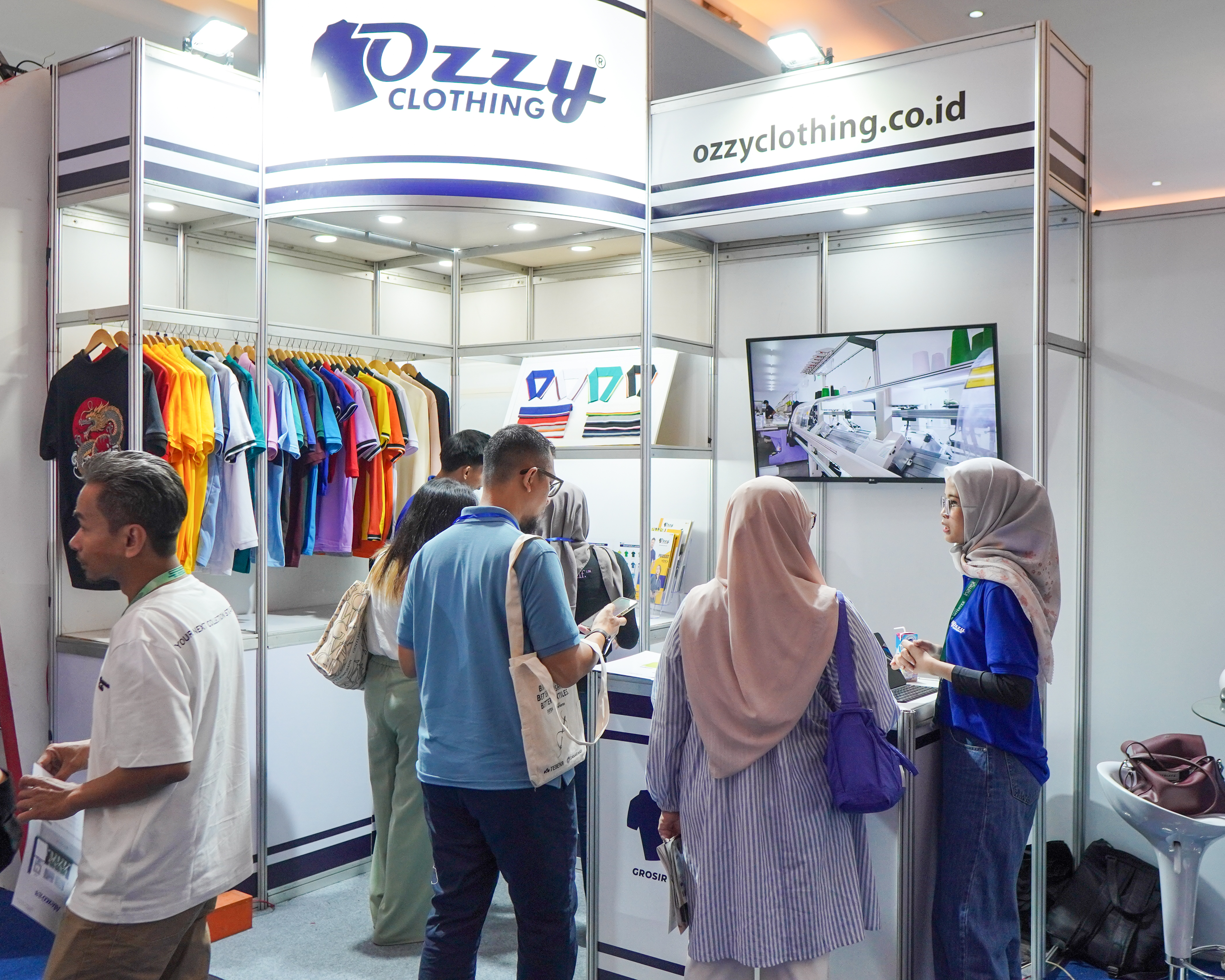 Ozzy Clothing hadir di INATEX 2026, Tunjukkan Eksistensi Brand Lokal Jogja di Kancah Internasional