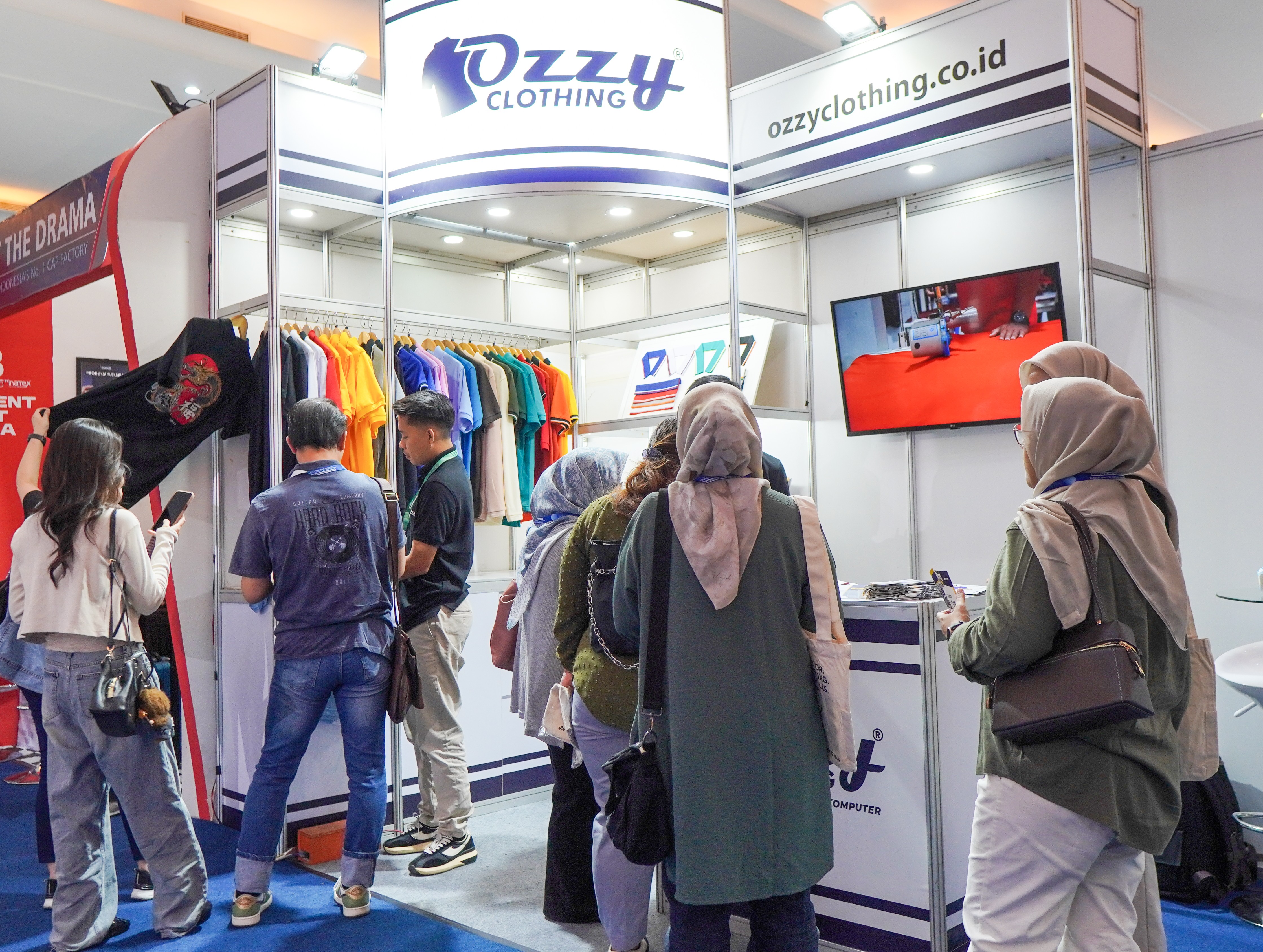 Ozzy Clothing Wakili Brand Jogja di INATEX 2026, Pameran Tekstil dan Garmen Terbesar Asia Tenggara
