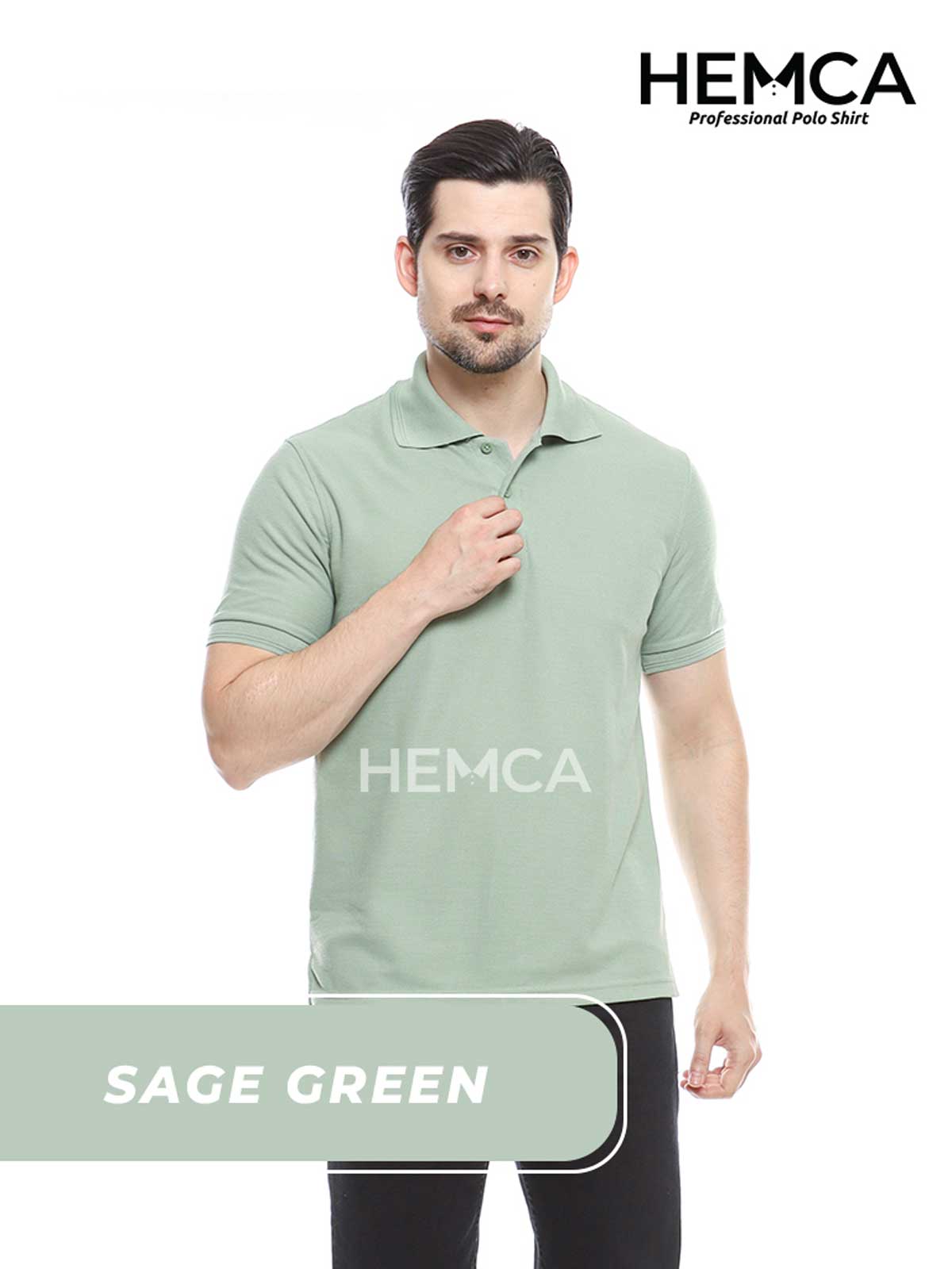Polo Polos Sage Green